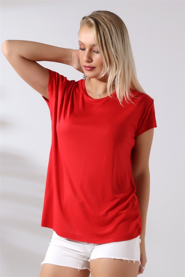 kısa kol salaş bisiklet yaka