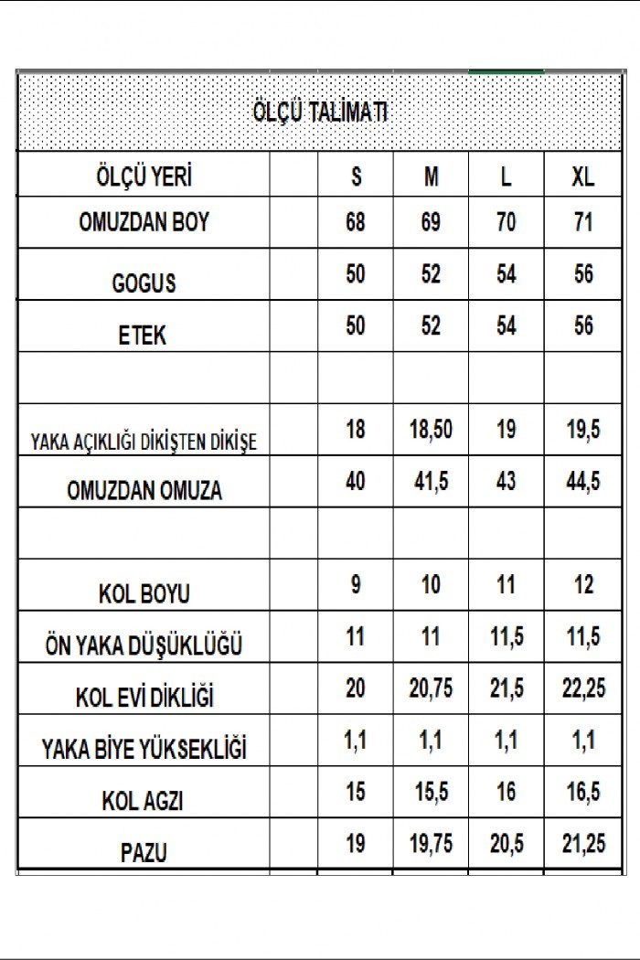 kısa kol salaş bisiklet yaka haki