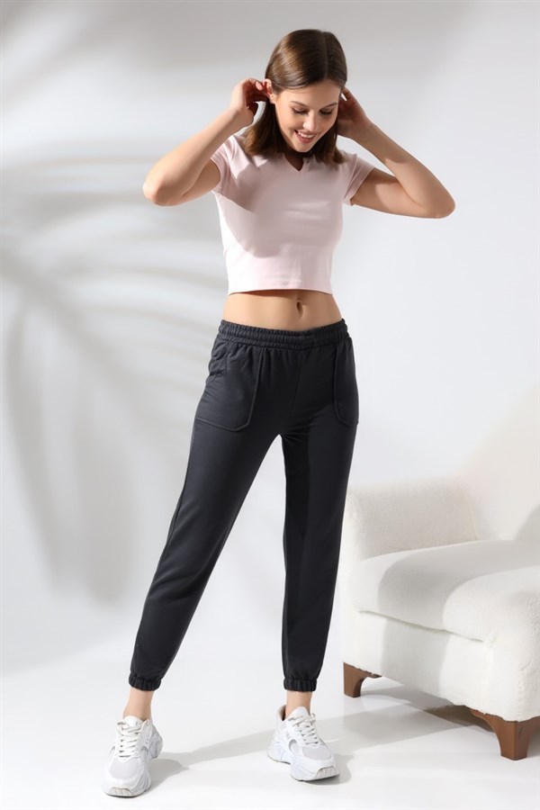 kasap cepli lastikli paça eşofman