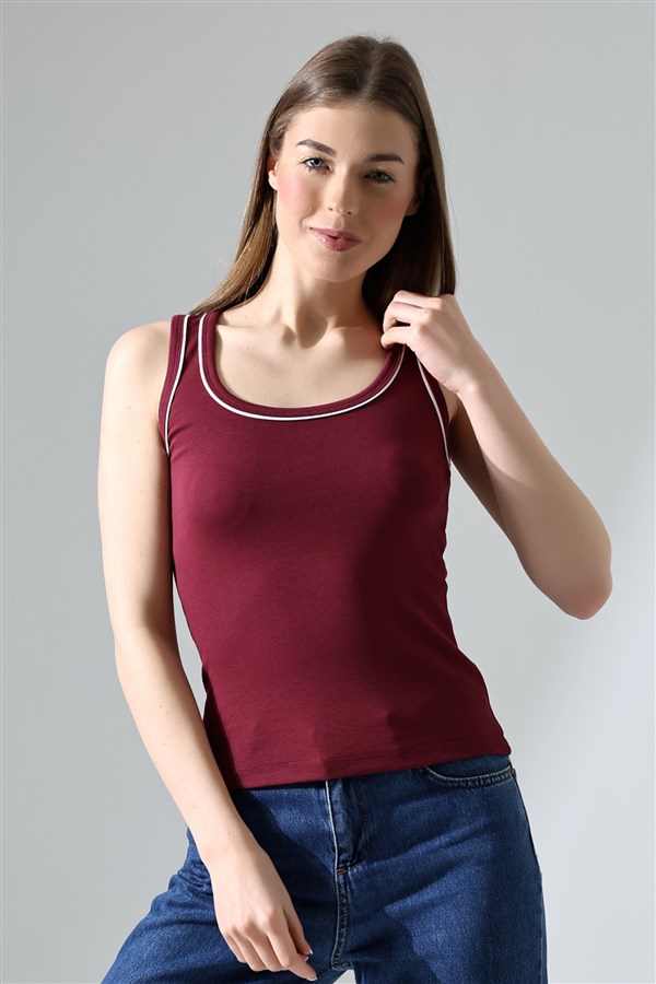 sırtı kapalı ince atlet